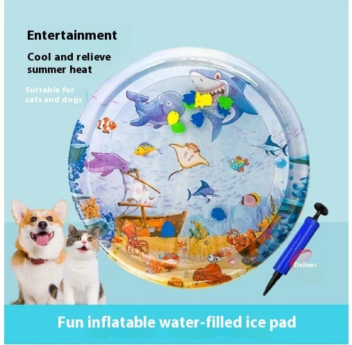 Cooling Pet Bed Mat - Ice Pad for Dogs & Cats - Summer Heat Relief - Minihomy