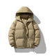 Men's Hoodie Padded Coat Thickened Cotton-padded Clothes Loose Casual Cotton-padded Jacket - Minihomy