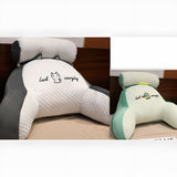 Sofa Fluffy Cushion - Triangle Reading Pillow for Comfortable Support