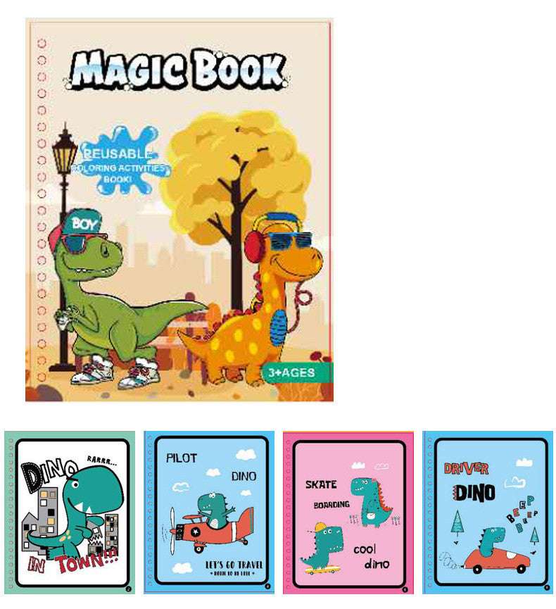 Magic Water Painting Book for Kids: Coloring & Activity Book - Minihomy