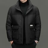 High Sense Stand-up Collar Down Jacket Men's Winter - Minihomy