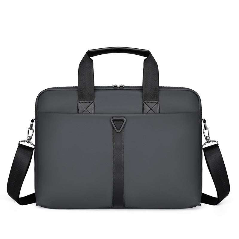 Men's PU Portable Oblique Span Business Briefcase Large Capacity Travel - Minihomy