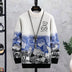 Patchwork Hip Hop Crew Neck Sweater Mens - Minihomy