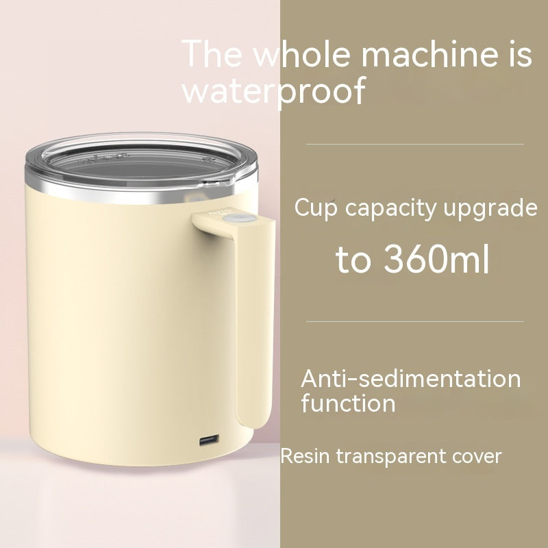 Automatic Stirring Coffee Cup - Rechargeable, Portable & Magnetic for Home & Travel - Minihomy