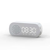 BT Music Alarm Clock Mirror with FM Radio and Phone Stand - Minihomy