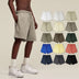 Mens  Loose Solid Color Shorts - Minihomy