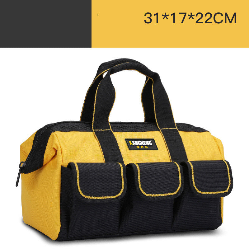 Hand-held Tool Multifunctional Canvas Thick Wear-resistant Tool Bag - Minihomy