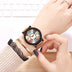 Casual Vintage Leather Women Quartz Wrist Watch Gift Clock - Minihomy