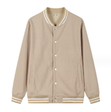 Menswear Corduroy Japanese Baseball Jacket - Minihomy