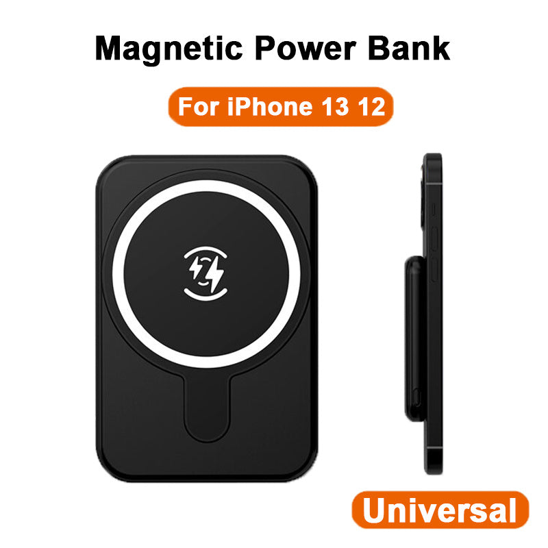 Mini Magnetic Power Bank 5000mAh Wireless - Minihomy