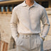 Men's Thickened Warm Base Sweater With Lapel - Minihomy