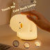 Cute Duck LED Night Light - USB Rechargeable, Silicone Touch Lamp for Kids Bedroom Decor - Minihomy