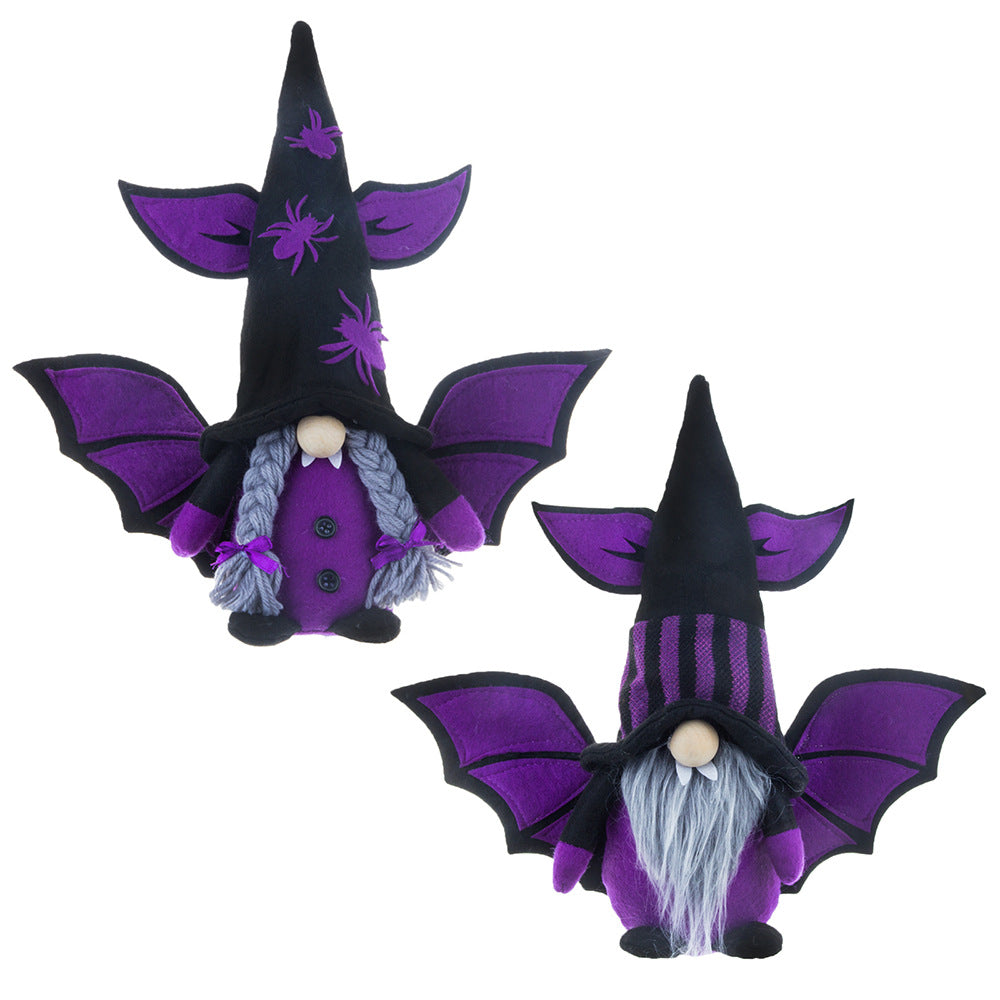 Halloween Decorations Bat Vampire Faceless Old Man - Minihomy