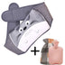 Plush Waist Cover Winter Belly Warmer With Hot Water Bottle - Minihomy