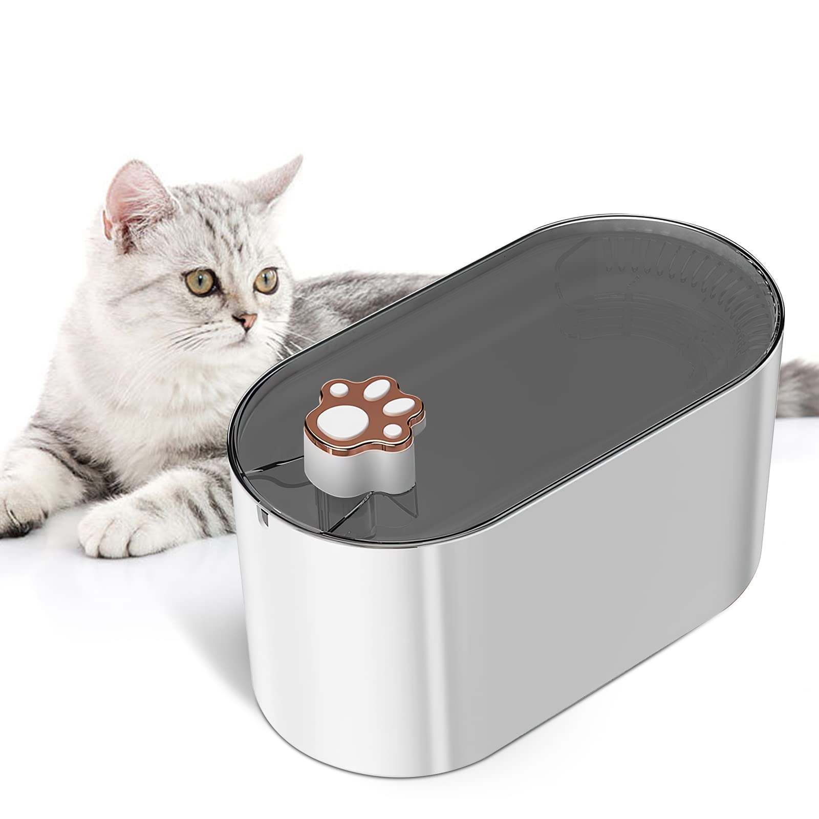 3L Cat Water Fountain Filter - Automatic Drinker for Dogs and Cats - Minihomy