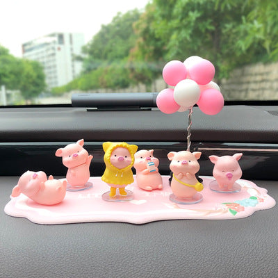 Car Accessories Piggy Creative Cartoon Cute Car Decoration - Minihomy