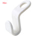 Plastic Closet Stack Hanger Rack Multi-function Wardrobe Space-saving Hanger Coat Hook - Minihomy