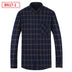 Men's Leisure Warm Plaid Shirt Coat - Minihomy