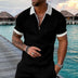 POLO Lapel Casual Short-sleeved T-shirt - Minihomy