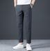 Ice Drape Men's Polyester Cropped Pants: Stay Cool and Stylish - Minihomy