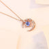 Explosive Style Star And Moon Necklace Female - Minihomy