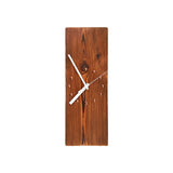 Vintage Solid Wood Art Deco Rectangular Wall Clock