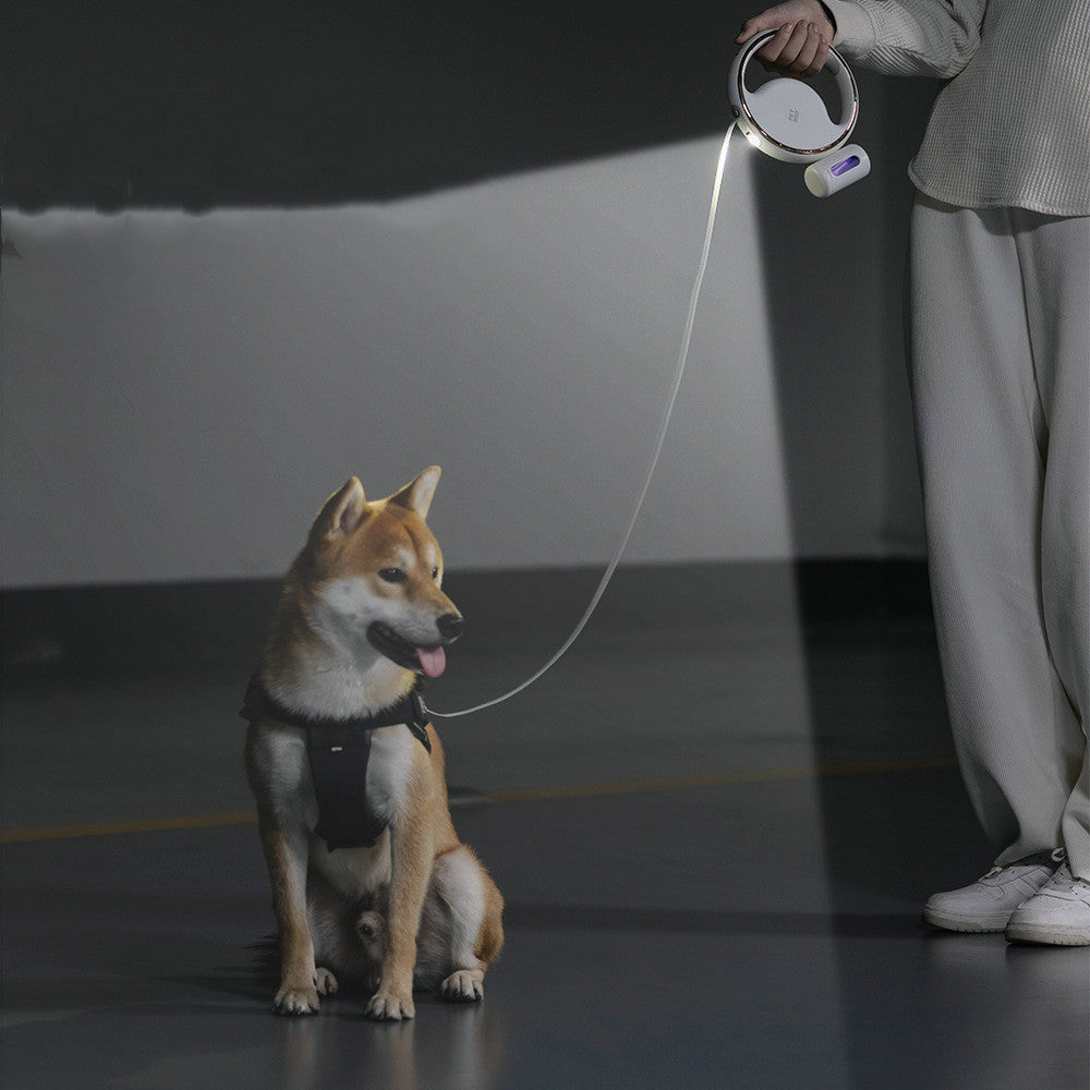 Automatic Lighting Retractable Dog Leash - Minihomy