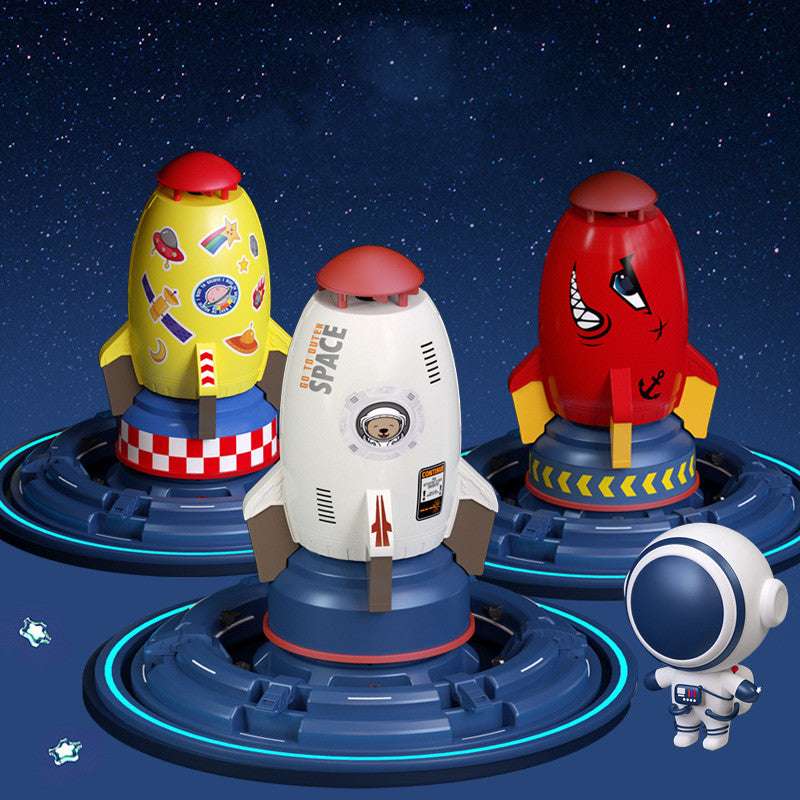 Kids Space Rocket Sprinkler Spinner - Minihomy