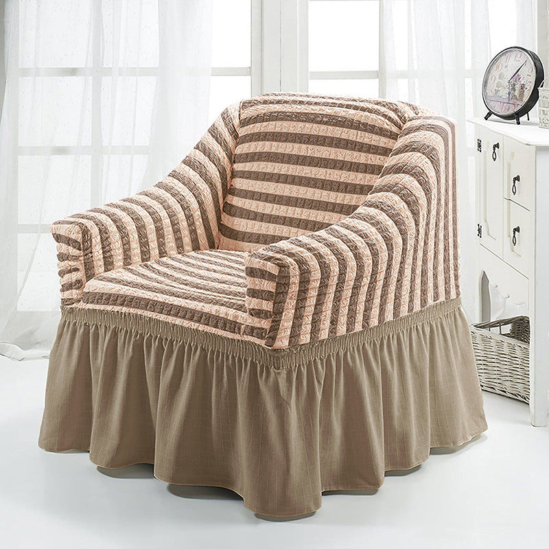 American Single Fabric Sofa Cover - Minihomy