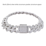 13mm Copper Micro Inlaid Zircon Bracelet Clasp Diamond - Minihomy