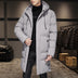 Plus Size Men's Winter Cotton Coats - Thick Mid-length - Minihomy