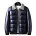 Lapel Collar Men's Winter Jacket Thickened - Minihomy