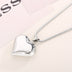 Gold Silver Hollow Heart-shaped Necklace - Ins Simple, Versatile, Personalized Love Necklace - Minihomy