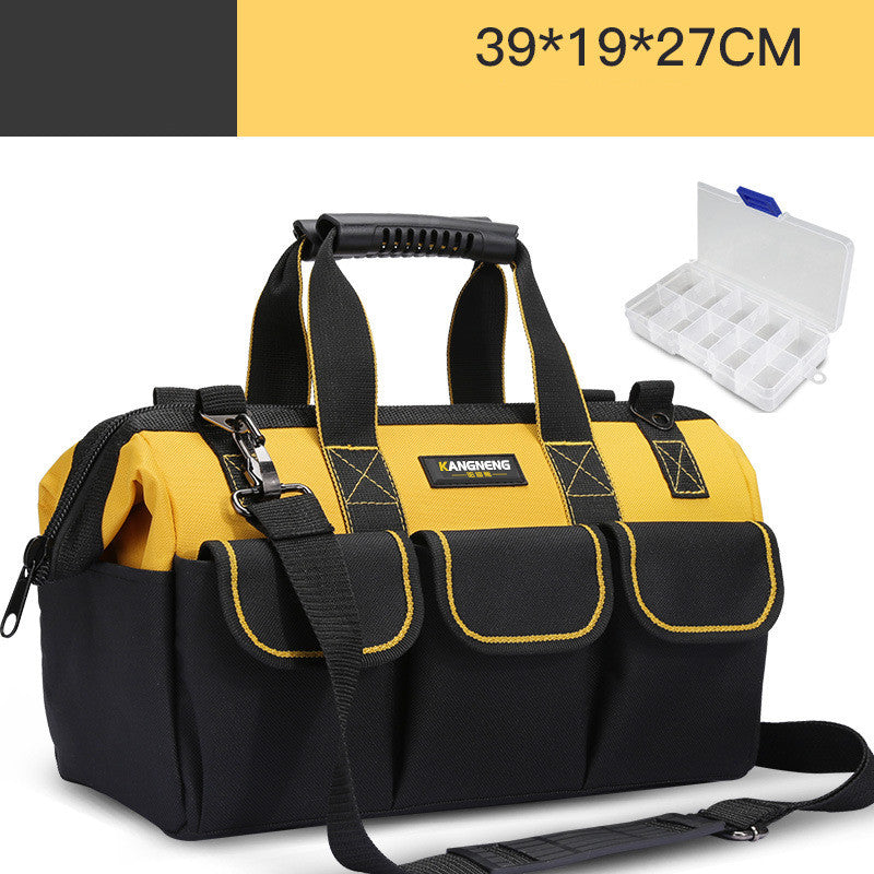 Hand-held Tool Multifunctional Canvas Thick Wear-resistant Tool Bag - Minihomy