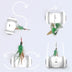 Interactive Cat Toy With Interchangeable Heads  Pet Feather Toys - Minihomy