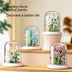 Building Block Flower Eternal Rose Small Particle Building Block Assembly Toy Gift Desktop Decoration - Minihomy