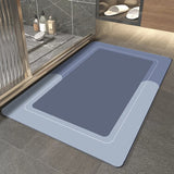 Modern Simple Soft Diatom Ooze Floor Mat Bathroom Absorbent Easy-to-dry Foot Mat - Minihomy