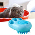 Durable Cat Paw Bath Brush Fine Foaming Labor-saving Cartoon Shape Pet Dog Cat Pet Hair Grooming Brush Reusable Dog Hair Comb Pet Products - Minihomy