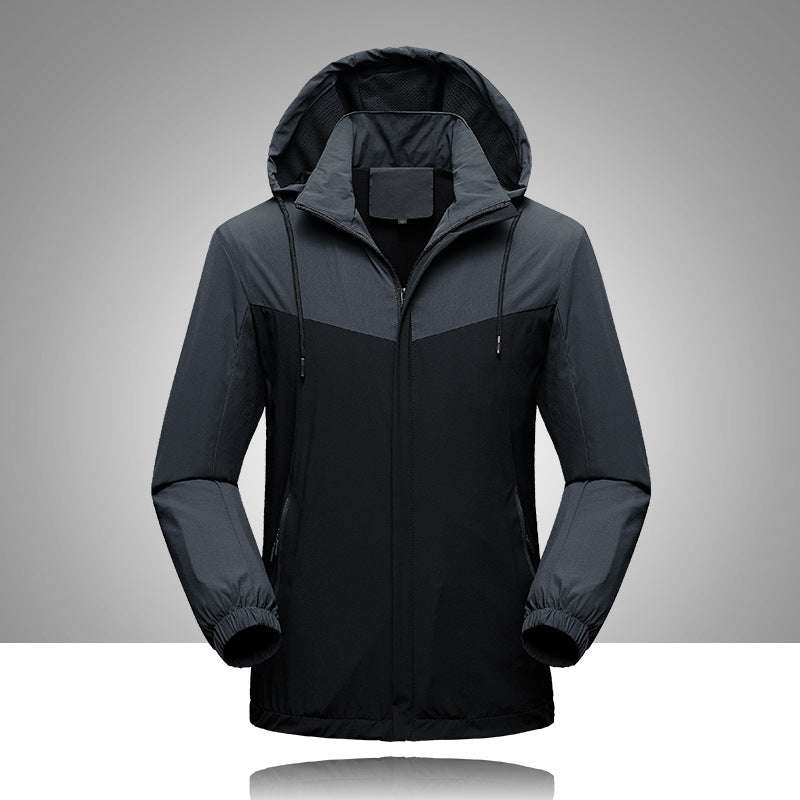 Men's Stitching Trendy Elastic Casual Jacket - Minihomy