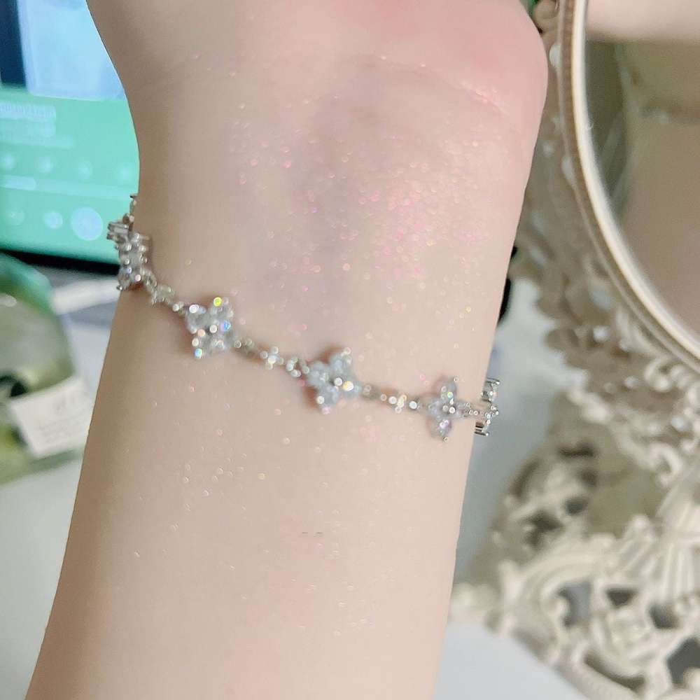 Elegant Shining Bracelet Female Personality All-match Adjustable - Minihomy