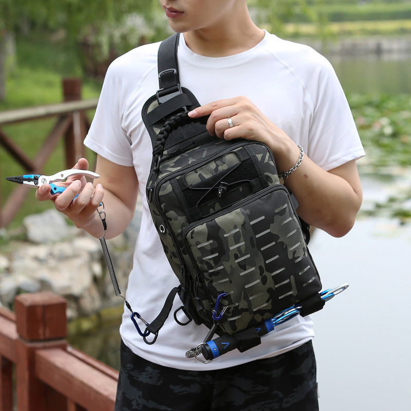 Cross-body Belt Fanny Pack Backpack Fishing Rod Bag Special Large Equipment - Minihomy