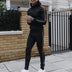 Men's Fashion Casual Running Fitness Suit Two-Piece Suit - Minihomy