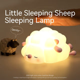 Cute Sheep Night Light for Kids - Rechargeable, Dimmable & Timing Sleep Lamp - Minihomy