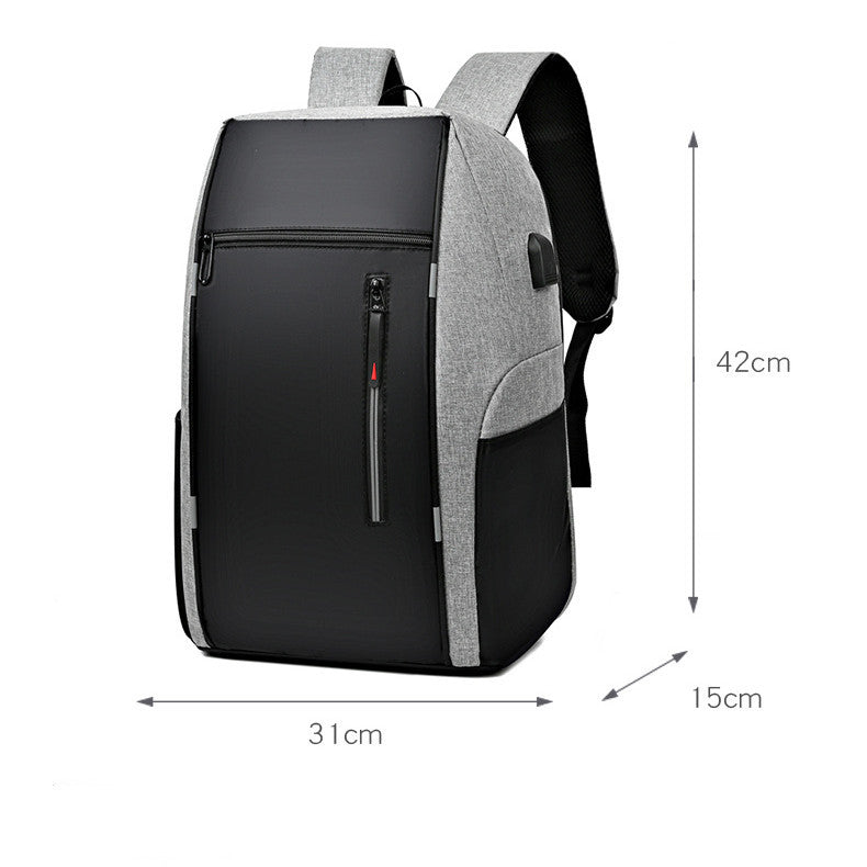 Men's Simple Multi-functional Large Capacity Schoolbag - Minihomy