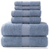 Home Simple Cotton Absorbent Towel Bath Towel 6-Piece Set: Fashionable Simplicity for Your Home - Minihomy