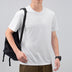 Men's Casual Round Neck Solid Color T-shirt Top - Minihomy