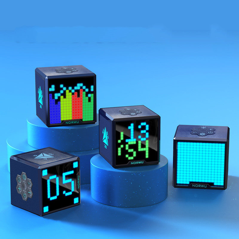 Desktop Ambient Light Alarm Clock RGB Full Color - Minihomy