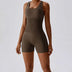 High Elasticity Integrated Back Yoga Suit - Minihomy