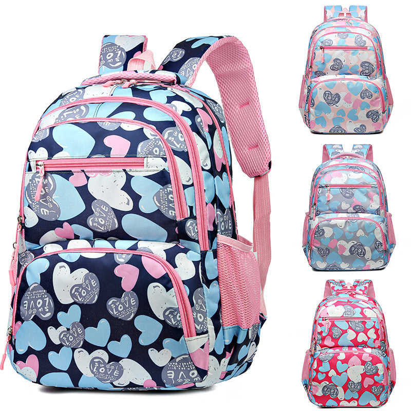 Kids' Large Capacity Backpack - Lightweight School Bag for Students