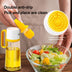 2-in-1 Oil Dispenser with Silicon Brush - BBQ Oil Spray Glass Bottle Silicone for Barbecue Cooking Seasoning - Minihomy